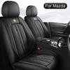 Car Seat Covers Full Set PU Leather,Fit For Mazda 3, 6, CX-5, CX-3, CX-9, CX-30, CX-50, CX-70,Car Seat Protector Front Back Seat