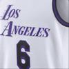 Nike LeBron James L.A. Lakers Dri-FIT Jersey White Unisex Streetwear DO9597-101