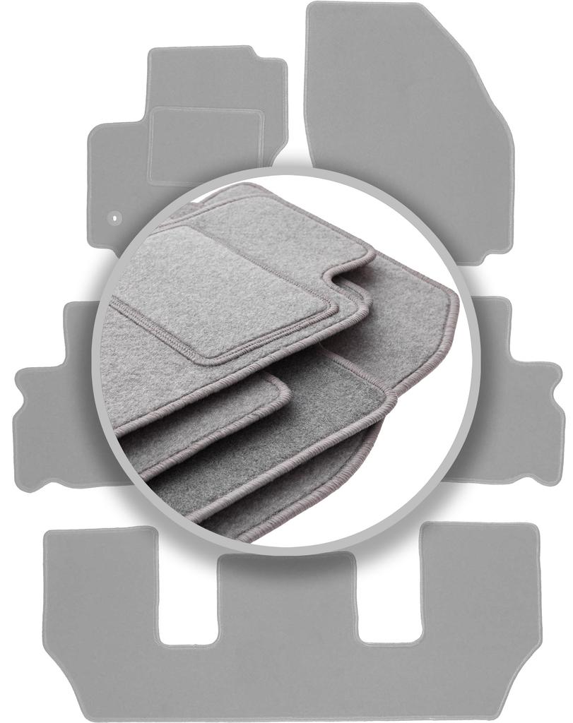 Graue Automatten für: Ford Galaxy MK2 FL 7-Sitzer (2012-2015)