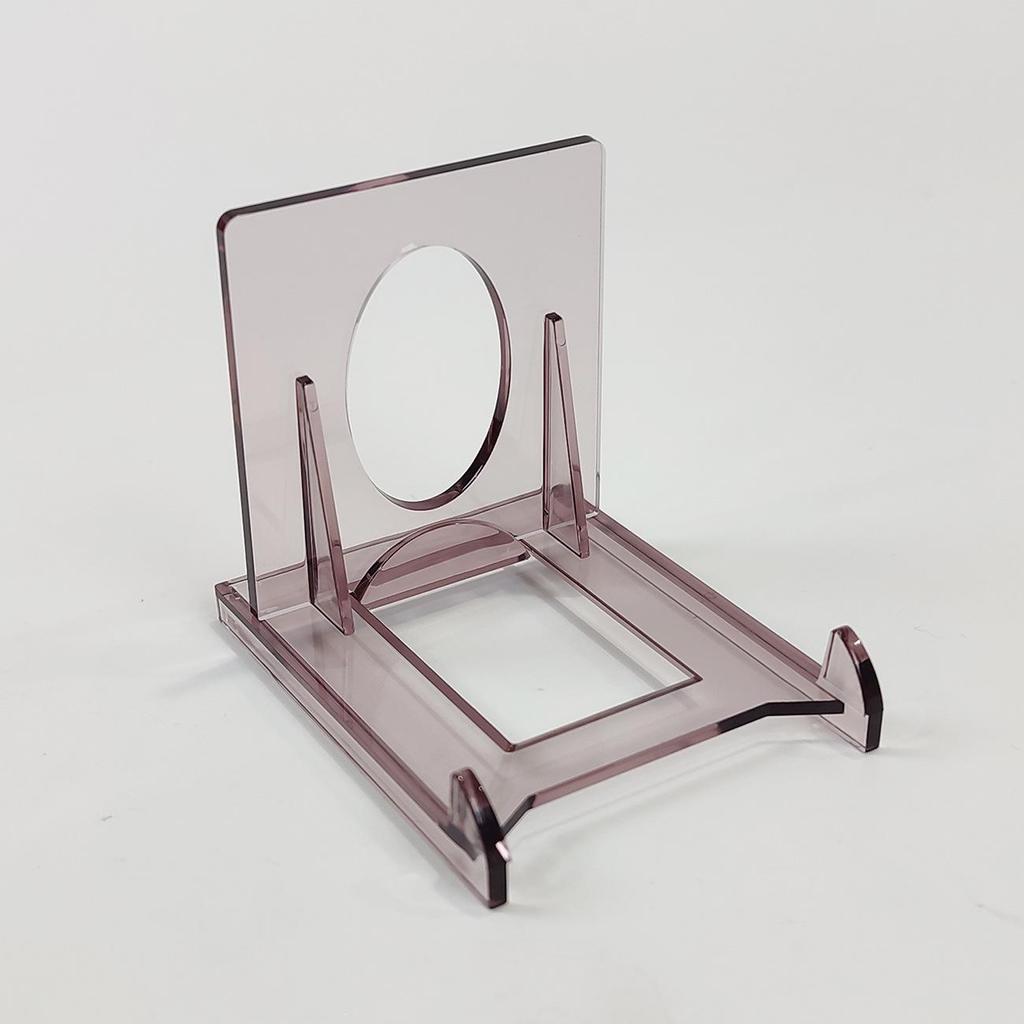35PT Triangle Card Stand: Acrylic Game Card Display and Storage Base