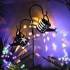 Watering Can Solar Light Outdoor Landscape Solar Light IP65 Waterproof Garden Decor Light with Stake for Yard Patio Lawn Decoration