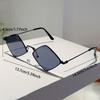 Women Y2k Metal Irregular Rhombus Sunglasses Women for Men New Vintage Punk Hip Hop Popular Decor Sun Glasses