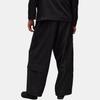 Y-3 Mid-Rise Loose Logo Wide-Leg Casual Pants Men pants Black JN3704