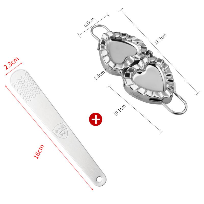 Stainless Steel Large Dumpling Skin Dough Circle Roller Machine Cutters Home Baking Maker Kitchen Pie Pizza Pastry Rolling Tools
