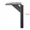4pcs 15cm Hardware Accessories Coffee Table Legs Metal Sofa Bed Chair Leg Cabinet Wardrobes Feet Dresser Foot for Furniture