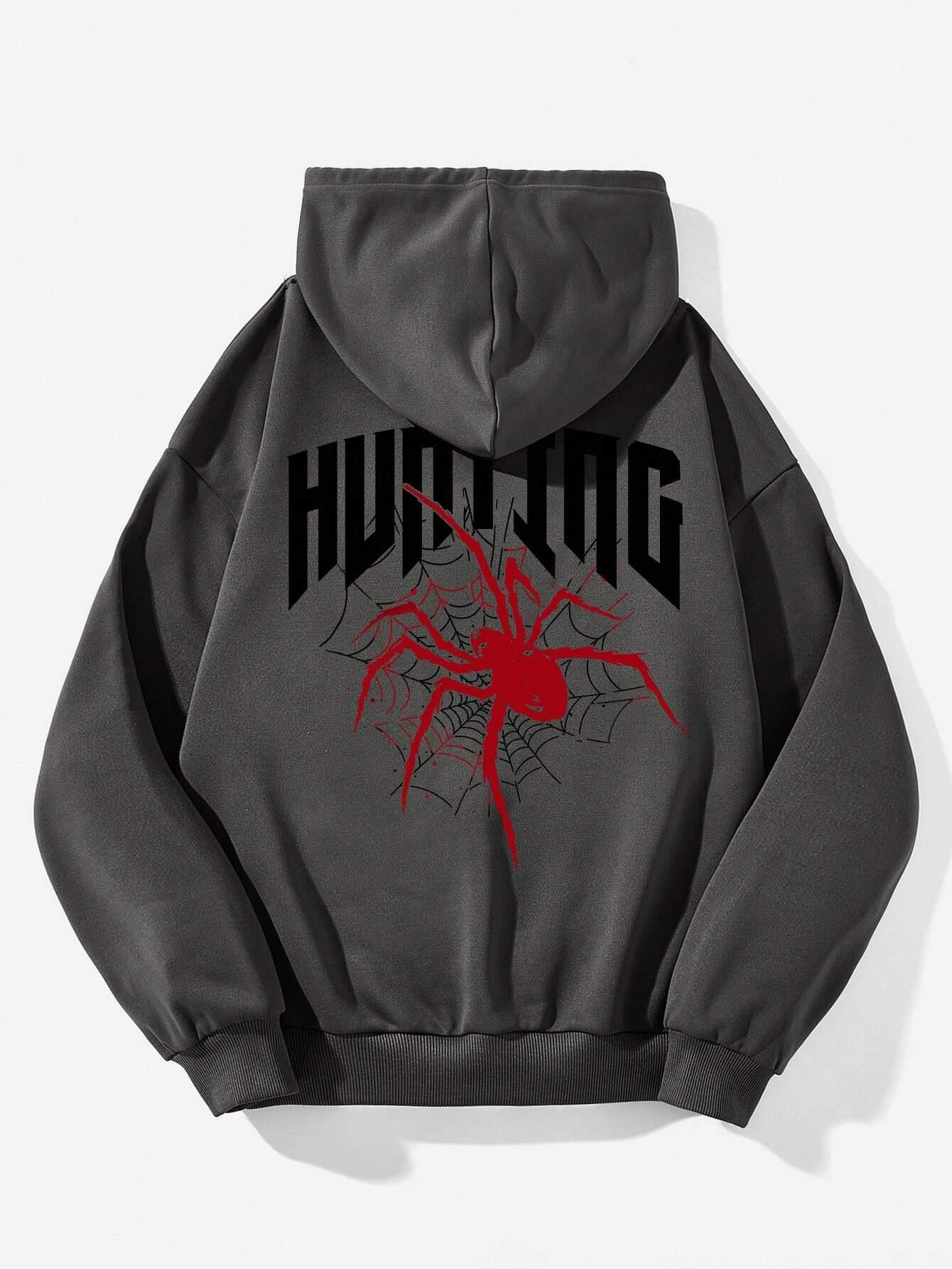 

Жіночі толстовки з принтом Scream Spiders & Cobwebs Harajuku Oversize Hoody Модний вільний одяг Зручний жіночий світшот 6XL