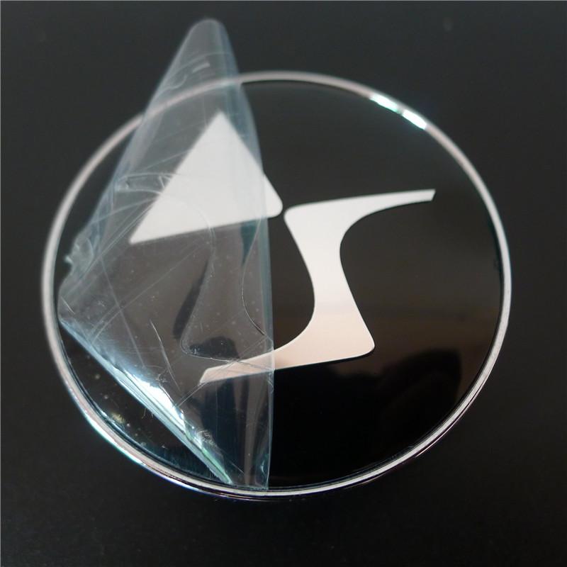 4pcs 60mm DS Wheels Center Hub Caps for DS DS3 DS5 DS6 Deesse PSA Stylish Hard Wearing Car Rims Dusproof