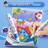 Non-Toxic True Color Astronaut Acrylic Marker Pen - Washable Brush for Children's Graffiti Art
