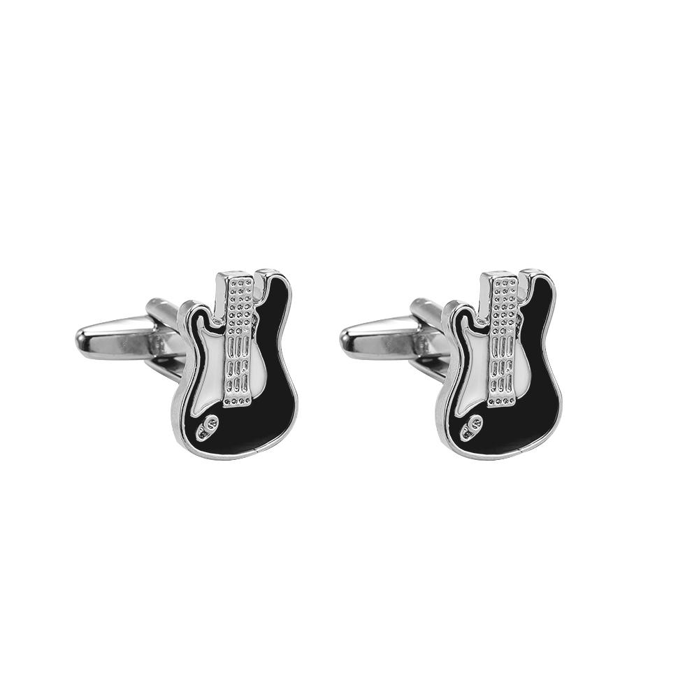 Musical Instrument Collection Cufflinks Tuba Jazz Drum Guitar Bass Saxophone Piano Cuff Links Musician Gift