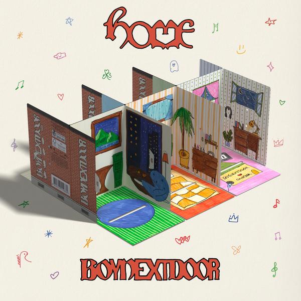 [Ready Stock] Boynextdoor 1St Studio Album [Home] (Weverse Albums Ver.)