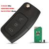 433MHz 4D63 40bit 80bit 3 Buttons Flip Folding Remote Control Key for Ford Focus Fiesta 2013 Fob Case HU101 Blade