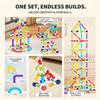 Telescopic Magnetic Building Blocks for Toddlers Preschool Educational Toy Birthday Gift