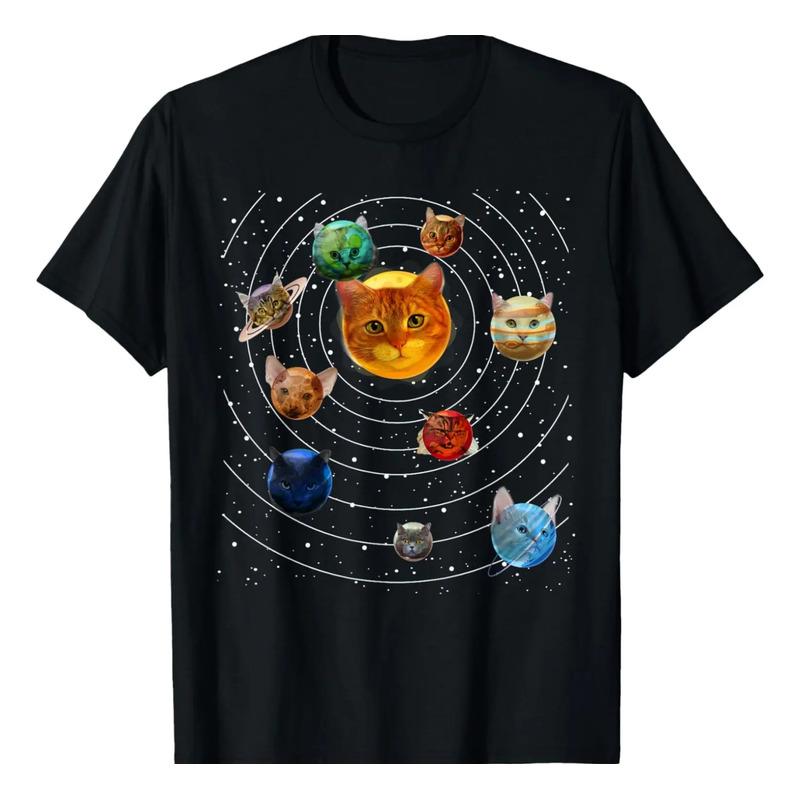 Cat Universe, Gracioso Gatito, Planetas, Sistema Solar, Gala S