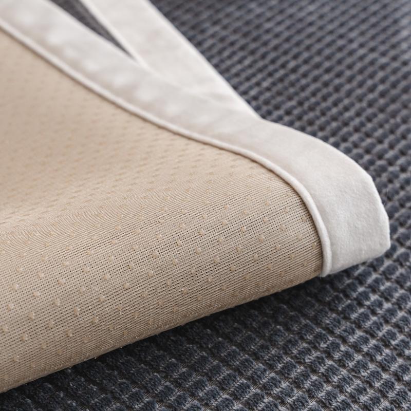 Corn Fleece Four Seasons Universal Sofa Cover Sofa Pad Solid Color Plaid Sofa Mat for Living Room Non-Slip L Shaped Couch Cushion