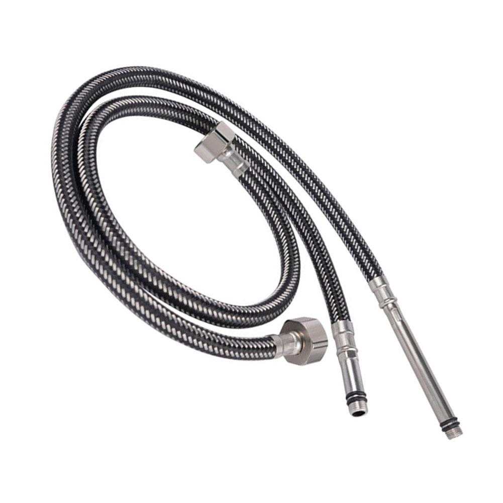 

2m Stainless Steel Faucet Hose For Hot & Cold Water, Flexible Leak‑Proof Connector For Kitchen & Bathroom