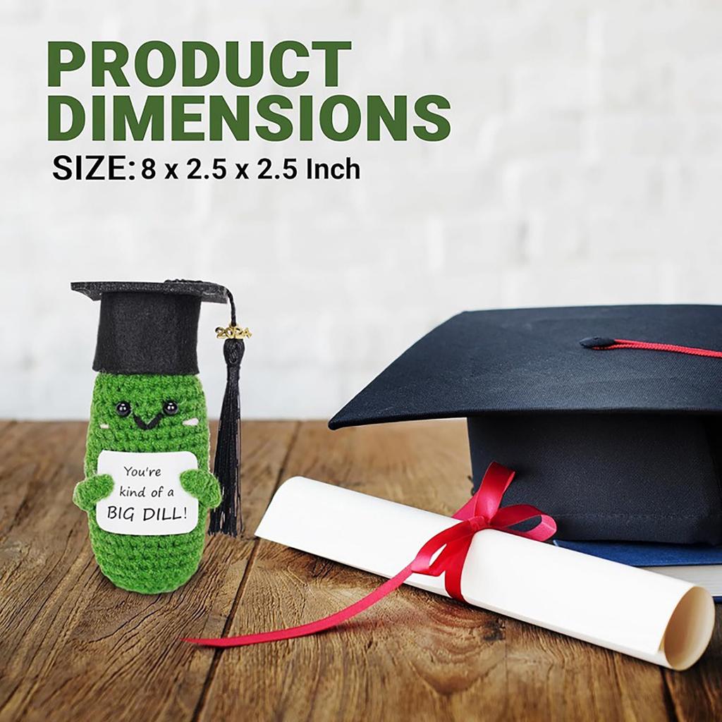 Graduation Graduation Gift Wool Knitting Funny Vegetable Doll Ornaments Kimchi Decoration Interesting Gifts