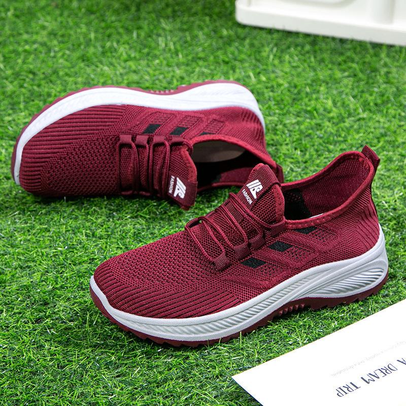 Shoes men's autumn new comfortable and breathable men's casual sports shoes cloth shoes men's