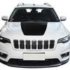 Dekorationsaufkleber Motorhaube Zierleisten für Jeep Cherokee 2014 2015 2016 2017 2018 2019 2020-2025 Auto Außenzubehör