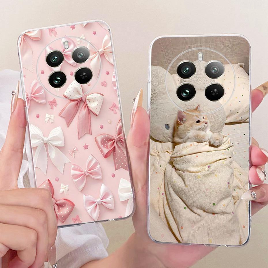Cute Printing Phone Case For Realme 12 Pro+ / 12 Pro Soft Silicone TPU Cases For Realme 12Pro Plus 5G Covers Bumpers