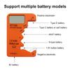 Digital Battery Tester LCD Display AA/AAA/9V/1.5V Button Cell Battery Capacity Check Detector Capacitance Diagnostic Tool