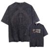 2025 Anime Attack on Titan Trička Vintage Prané Tričko Harajuku Oversize Bavlněné Tričko Bavlna Móda Streetwear Unisex Top