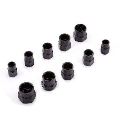 11pcs Universal Damaged Nut Bolt Remover Stud Extractor Set Broken Bolt Removal
