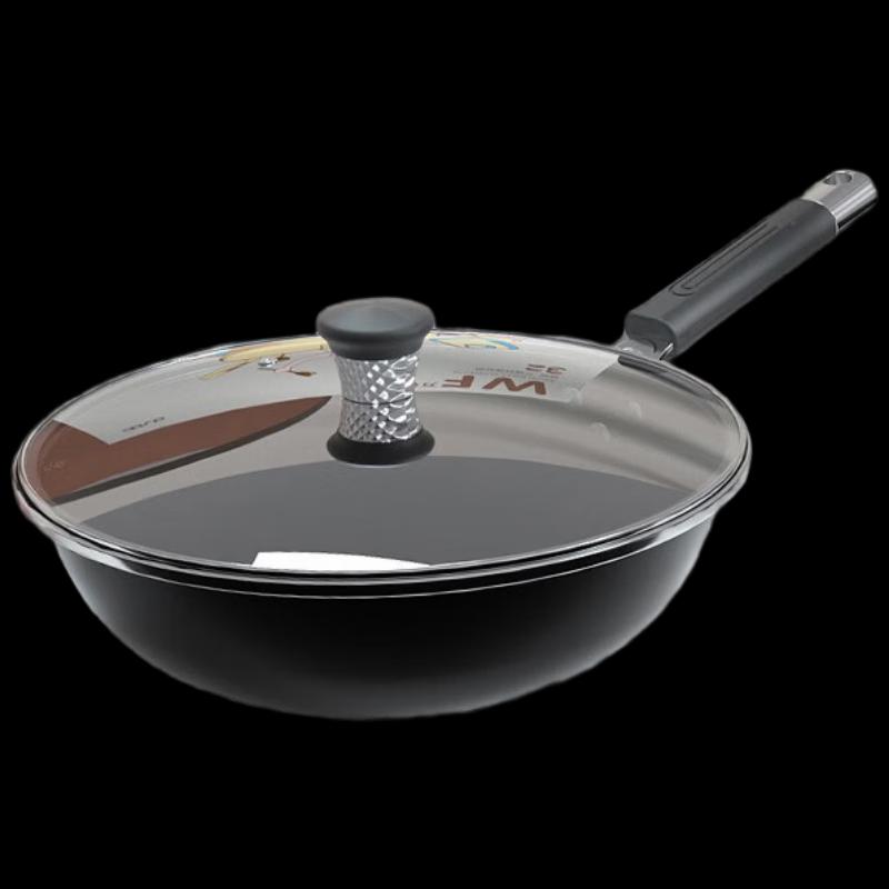 Urban Wife 32CM Non-Stick Enamel Stir-Fry Wok