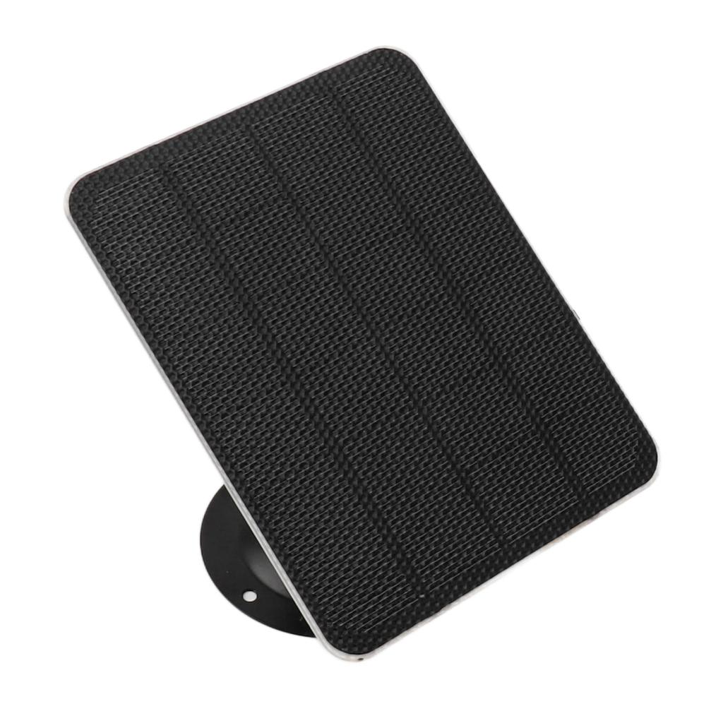 5W Solarpanel Solarzelle Wandmontage mit Halterung 3m Handy-Ladekabel Solarenergie-System für