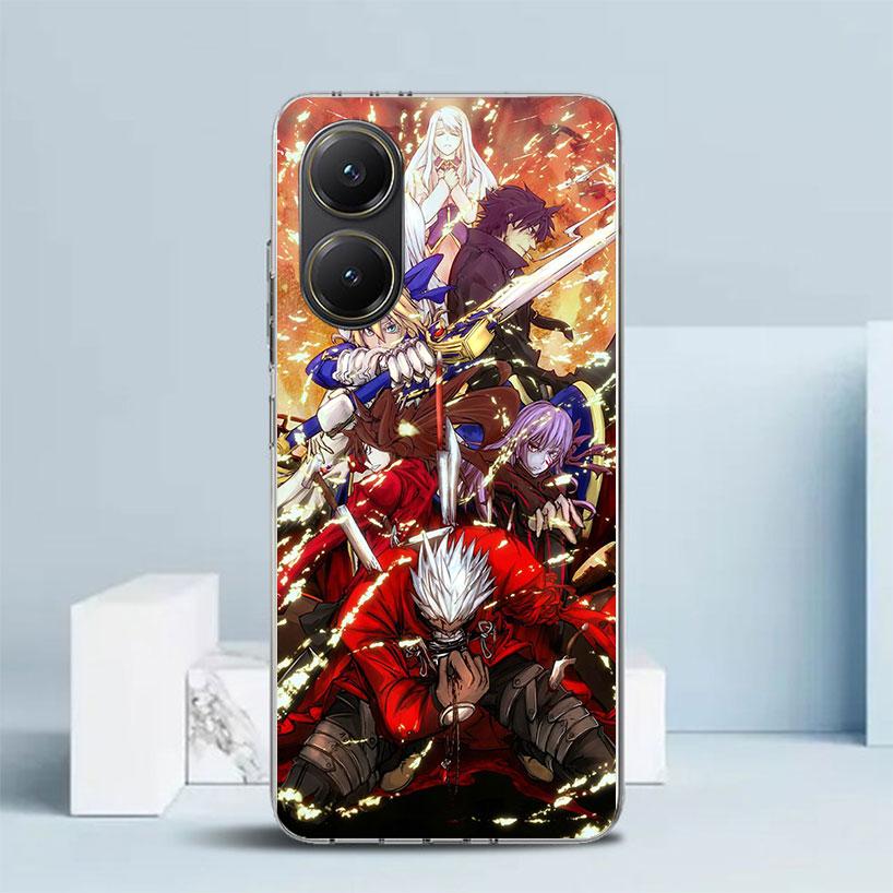 Fate Zero Stay Night Gilgamesh Phone Case For Xiaomi Poco F7 Ultra X5 X6 X7 Pro M7 Redmi 15C 15 13C 13 12C 12 10C 10 10A 9 9C 9A