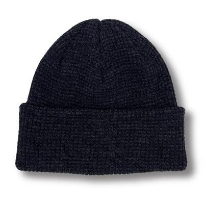 Knit Merino Made In Watch Cold Protection [yokoami] Hat, Wool, Japan, Beanie, Women's, Men's, (Wool/Charcoal)