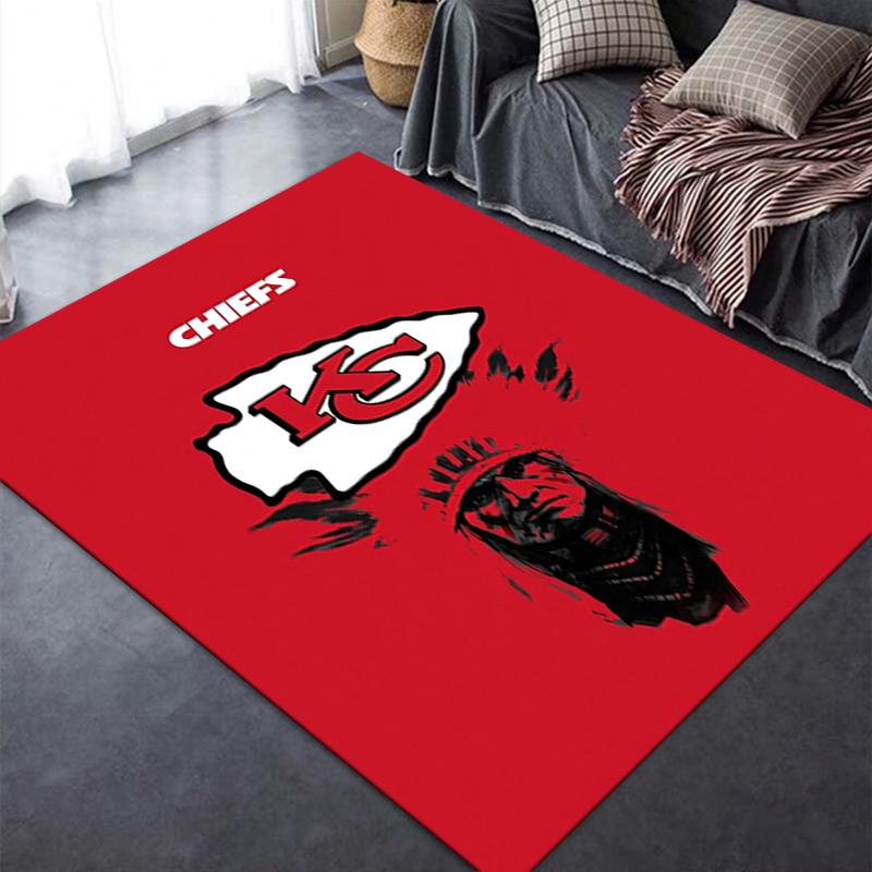 Kansas City Chiefs Carpet Rug For Living Room Bedroom Home Sofa Decorationkids Play Nonslip Floor Mat