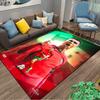 Football Star Designed floor mat, suitable as a non-slip mat for the living room or bedroom sofa