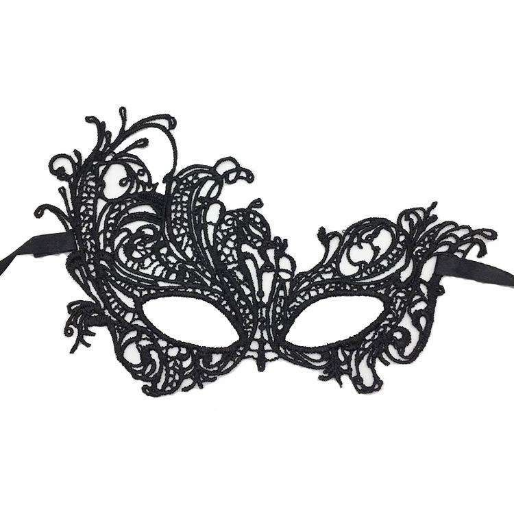 Masquerade Party Half-Face Lace Mask for Halloween