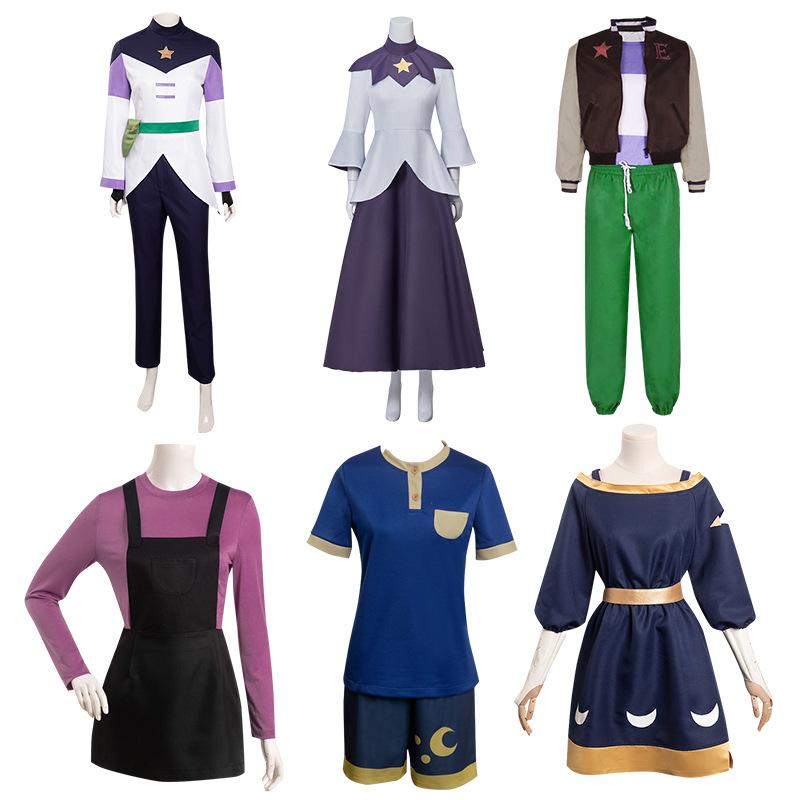 The Owl House Season3 Cosplay Costume Luz Noceda Full Anime Outfit with Hat