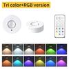 IR Remote Control Under Cabinet Lights Dimmable RGB Wireless Spotlight  Cupboard Lighting