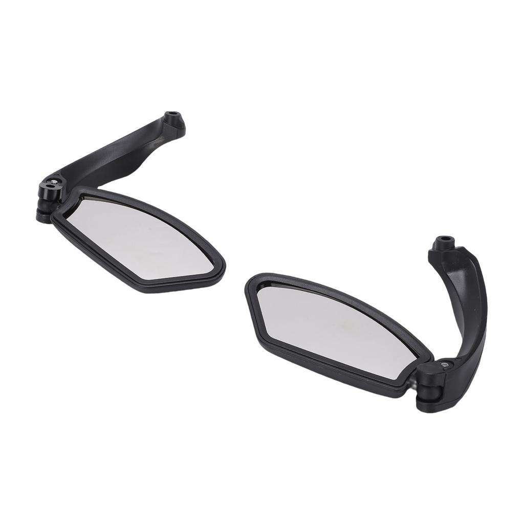   Stainless Steel Cycling Rearview Mirror, Foldable Ajustable Rotatable Safe Bike Mirror With ABS Design For  s, Mountain Bikes, Electric Scoote