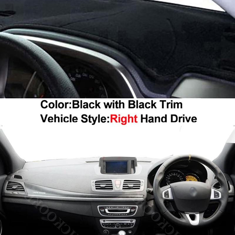 

Car Dashboard Cover For Renault Megane 3 III MK3 2008-2015 Center Console Protector Carpet Dashmat Sun-shade Accessories