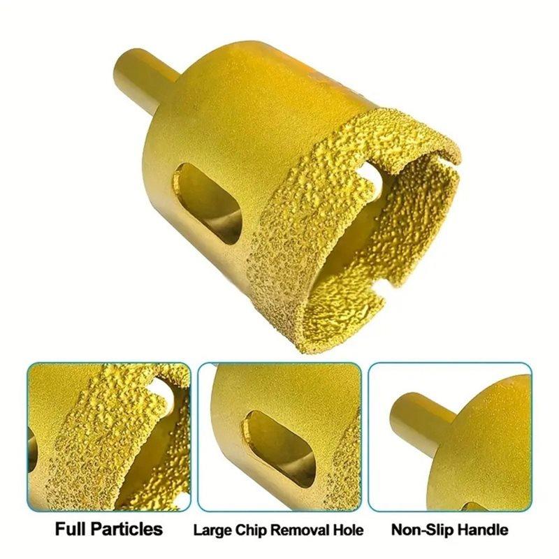 A84E-12Pcs Diamond Drill Bit Set 12Pcs Diamond Drill Bit Kit For Glass And Tiles 6-35Mm Diamond Drill Bits Set