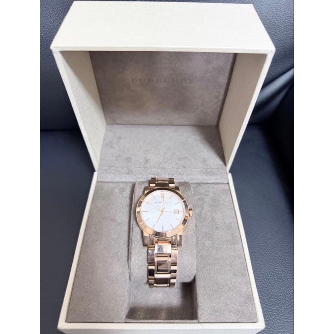 Used Burberry watch rose gold