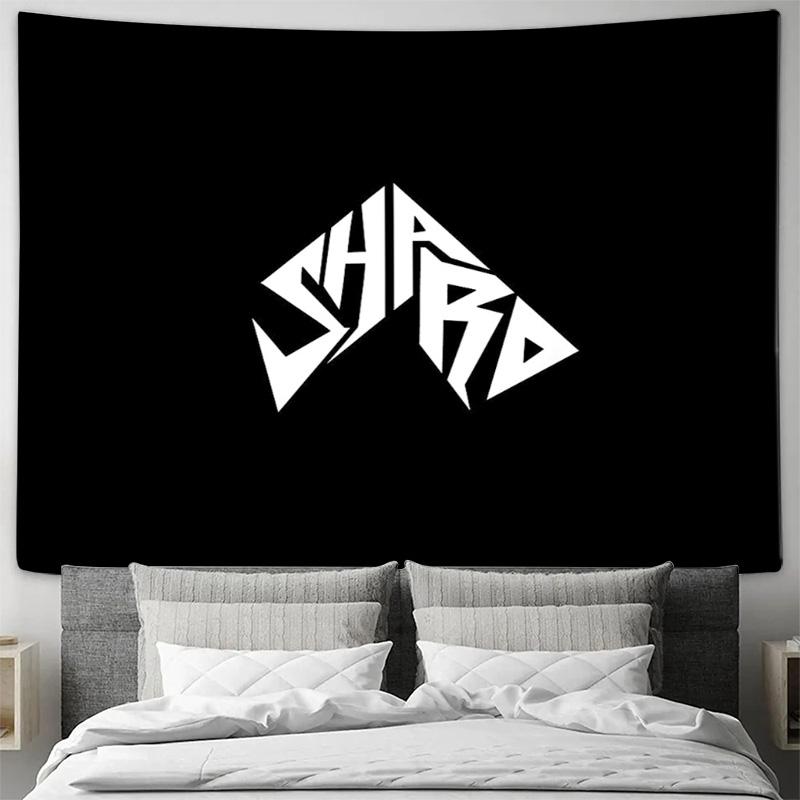 Boho Wandteppich Wandbehang Ästhetische Raumdekoration Naturlandschaft Wandbild Stammesmuster Textil Schlafzimmer Hintergrund Heimtextil Vi