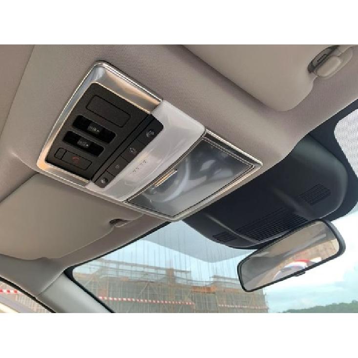Front Reading Light Cover Trim For -2025 Mitsubishi Outlander Steel Silver