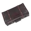 Portable Antique Suitcase Wooden Case Photography Props Craft Decoration Box Ornament