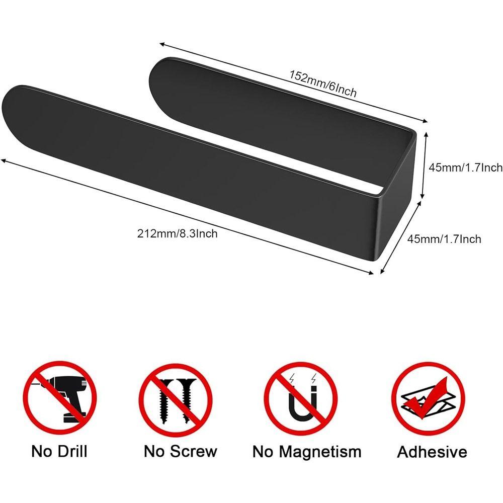 Self Adhesive Hand Towel Bar No Punching Toilet Paper Holder Accessories Hand Towel Holder