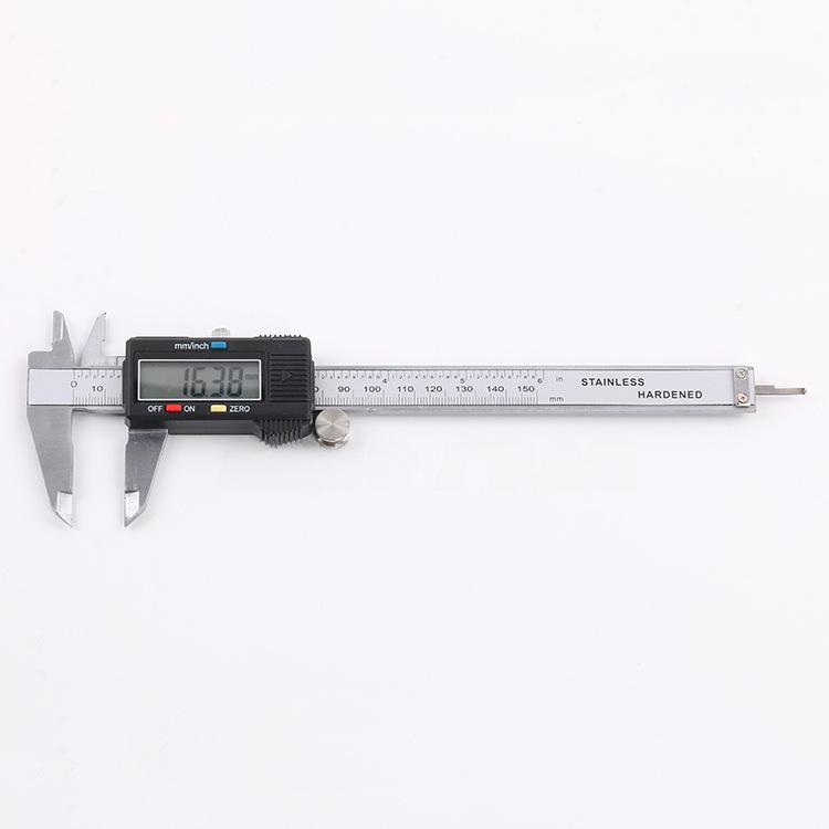 Imitation Stainless Steel Digital Vernier Caliper, Zinc Alloy Metal Ruler with Electronic Display