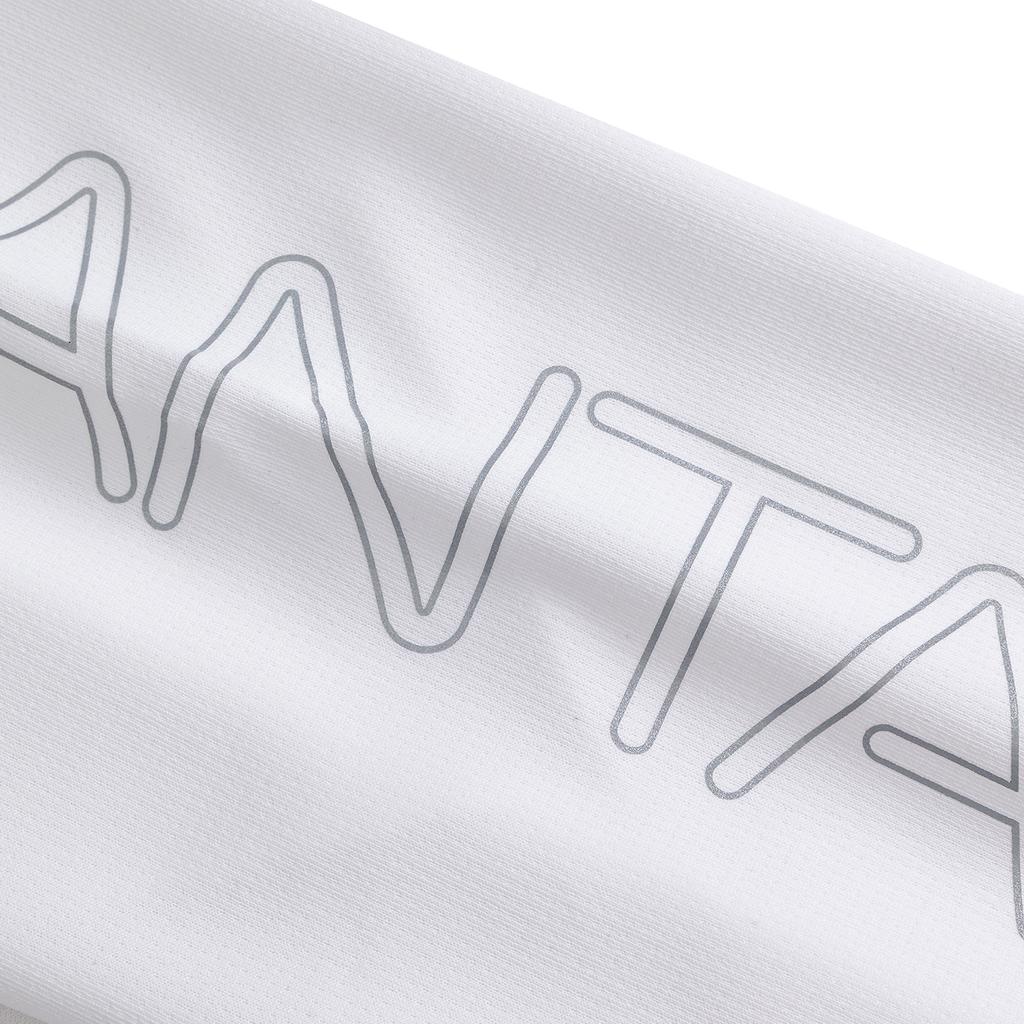 Anta Training Short Sleeve Moisture Wicking Knitted Top Summer T-Shirt Women tops Snow-White 962627116-4