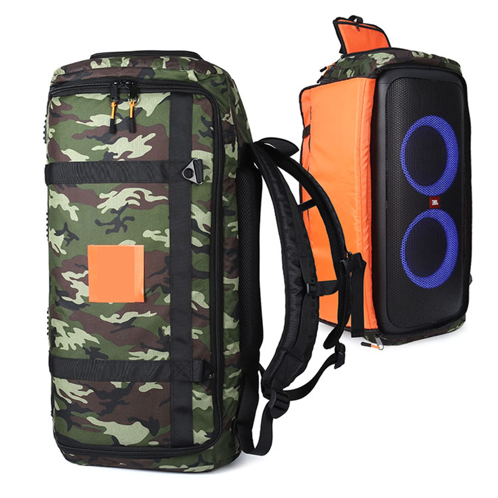 

LICHIFIT JBL PARTYBOX310 Bluetooth Speaker Storage Case, Shoulder Bag, Carrying Case, Easy to Carry, Full Protection, Heavy-Duty, Camouflage Pattern