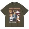 230 g/m² 100% Baumwolle Kettensägenmann V1 Power Print Unisex Schweres Baumwoll-T-Shirt