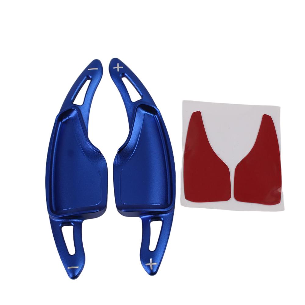 Lenkrad Schaltwippen Schalthebel Verlängerungen für Chevrolet Camaro 2016-2024 Chevy C7 Corvette 2014- Aluminium Innenraum 2 Stück