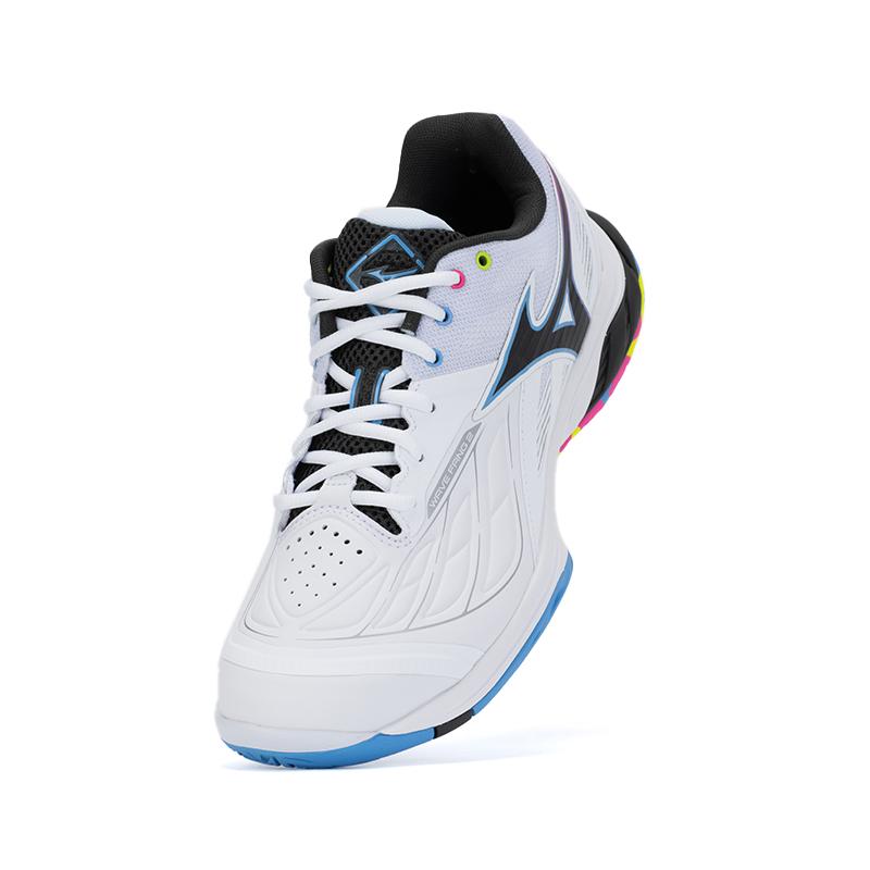 Mizuno Wave Fang 2 Professional Comfortable Versatile Shock Absorption Non-Slip Durable Breathable Support Low-Top Badminton Shoes 71GA231345