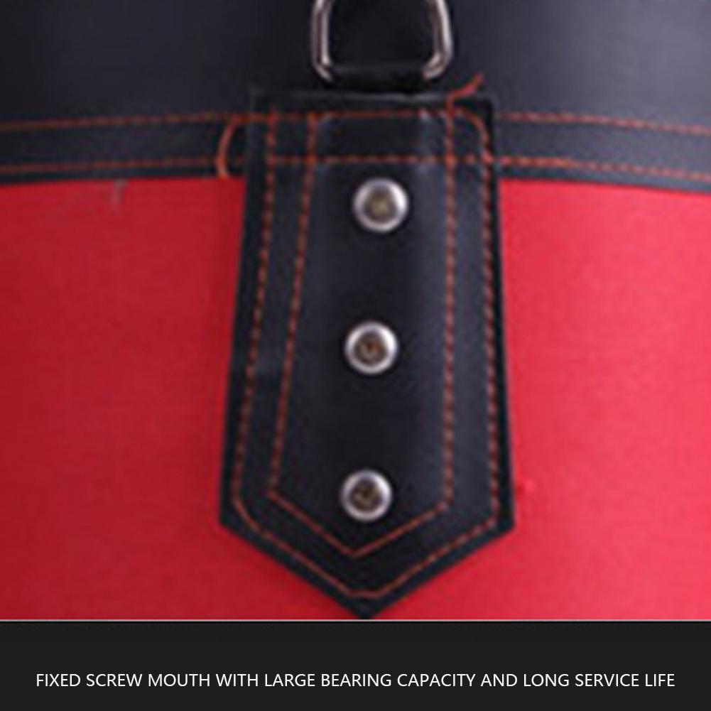 Bounce Back Sandbag Haing Pressure Relief Martial Arts Boxing Bag with Metal Chain Hook Resist-Hitting Foldable Sports Equipment